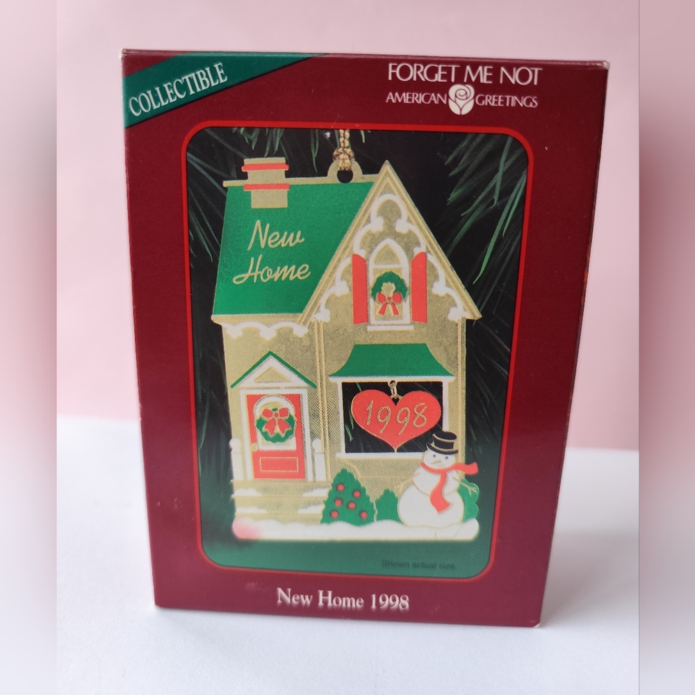 3/$25💙American Greetings New Home 1998 Ornament